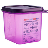 Airtight Container Allergen-Free Polypropylene GN 1/6 - Mabrook Hotel Supplies